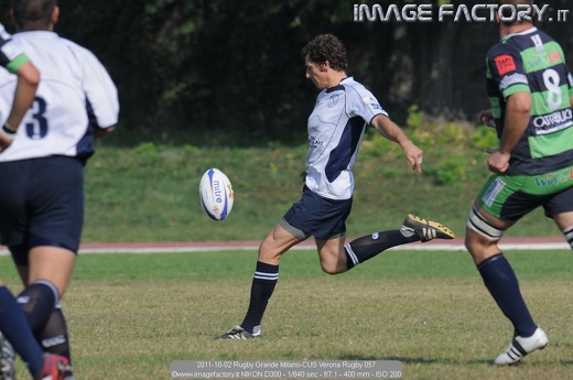 2011-10-02 Rugby Grande Milano-CUS Verona Rugby 057